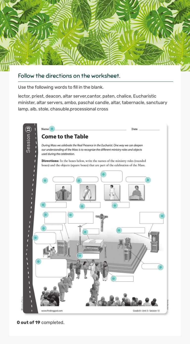 session 13 WS worksheet preview image