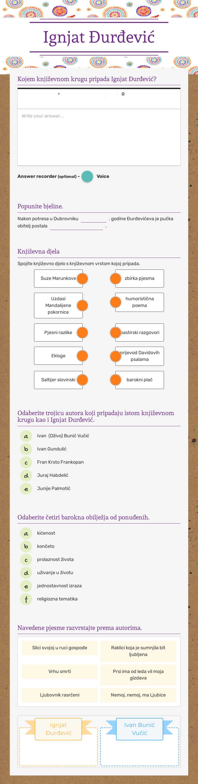 Ignjat Đurđević worksheet preview image