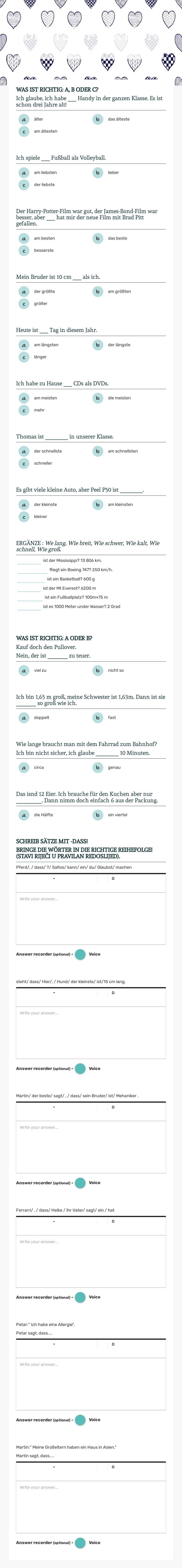 DEUTSCH-LEKTION 16 worksheet preview image