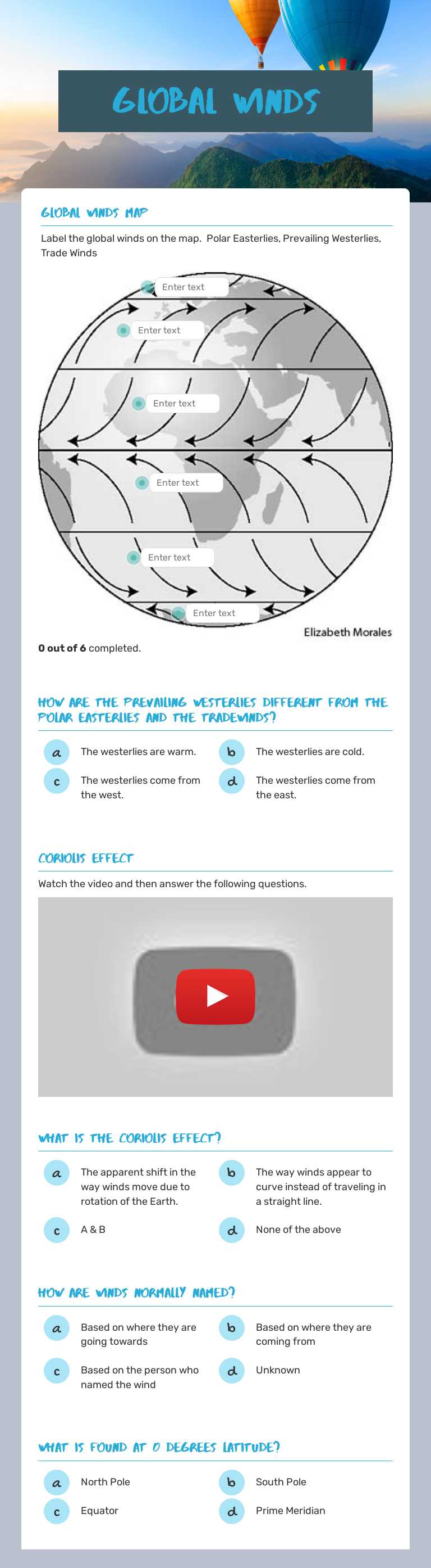Master global winds & the Coriolis Effect! Understand Earth's air ...