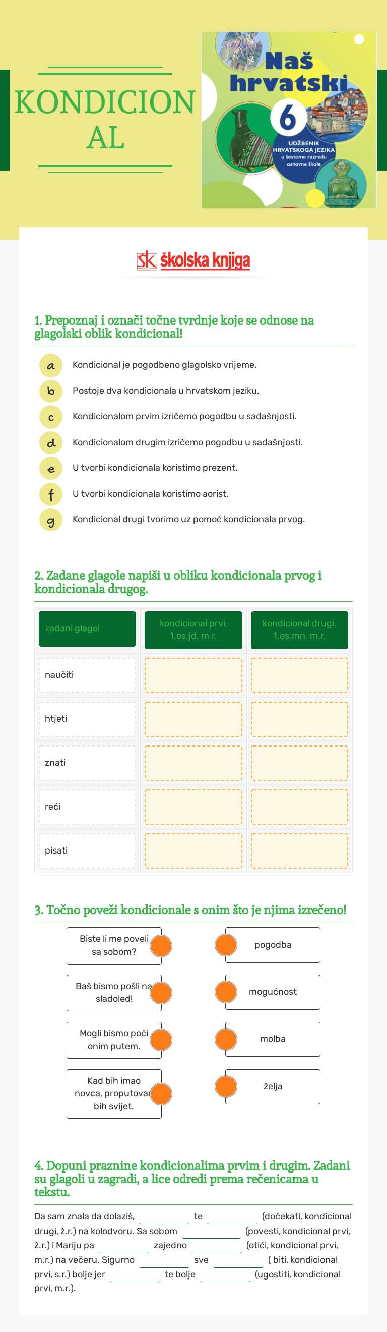 KONDICIONAL worksheet preview image