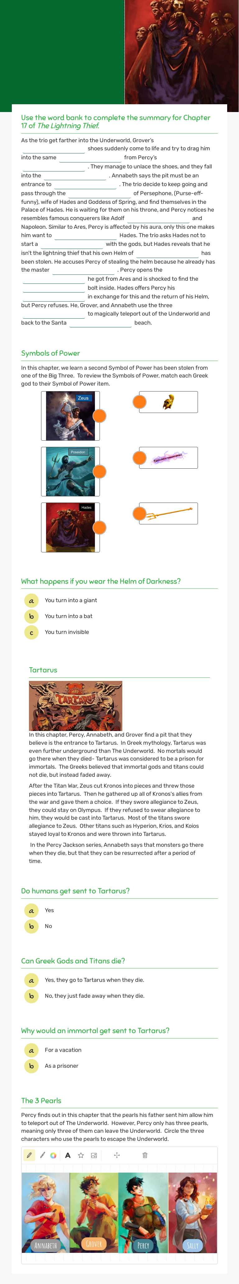 TLT: Chapter 19 worksheet preview image