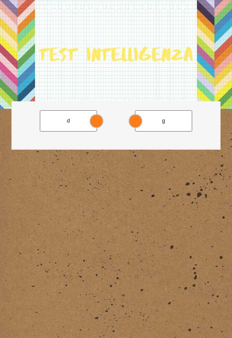 Test intelligenza worksheet preview image