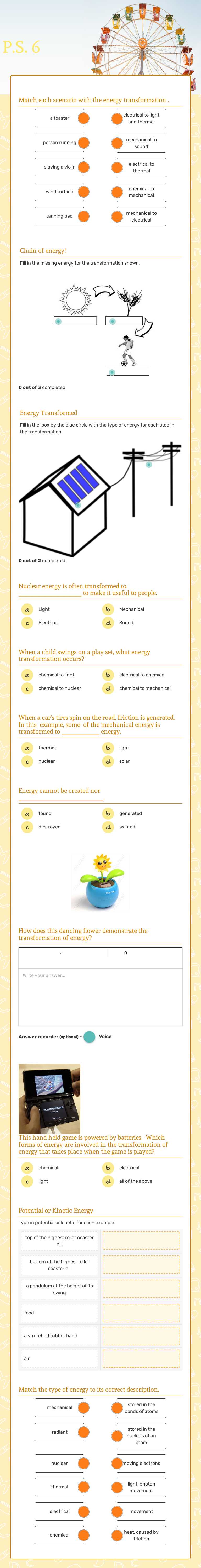 P.S. 6 worksheet preview image