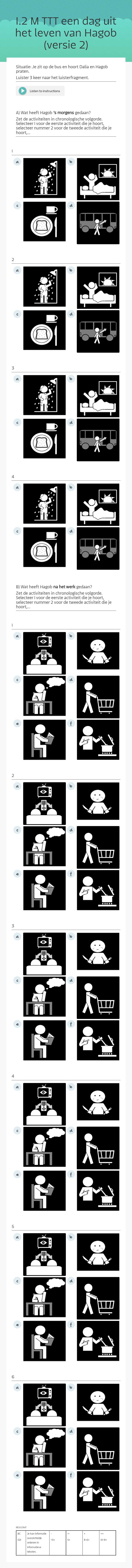 1.2 M TTT een dag uit het leven van Hagob (versie 2) worksheet preview image