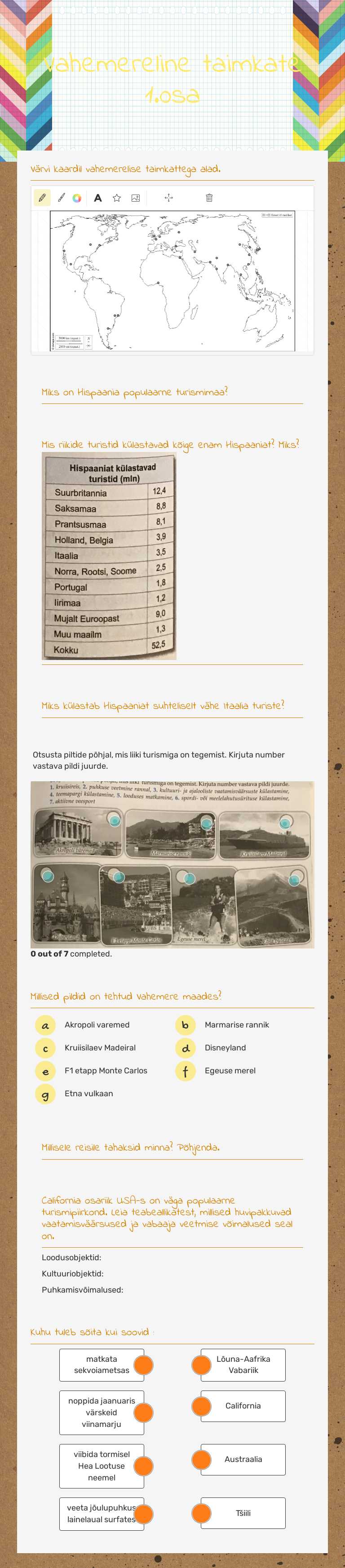 Vahemereline taimkate 1.0sa worksheet preview image