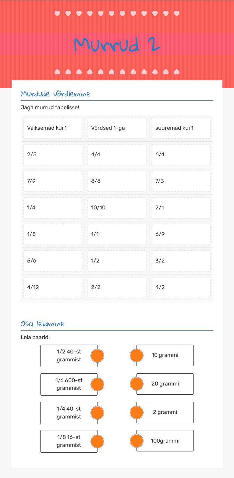 Murrud 2 worksheet preview image