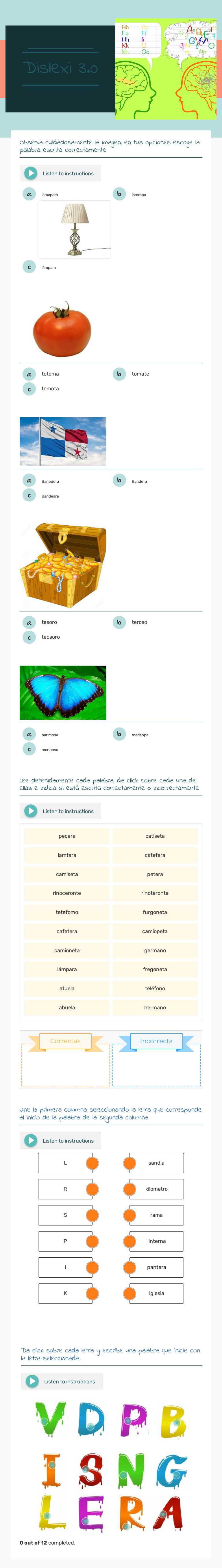 Dislexi
3.0 worksheet preview image
