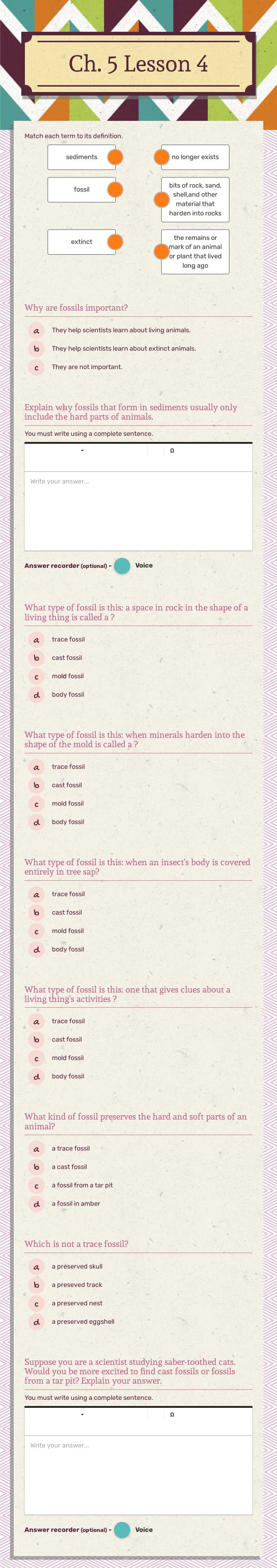 Ch. 5 Lesson 4 worksheet preview image