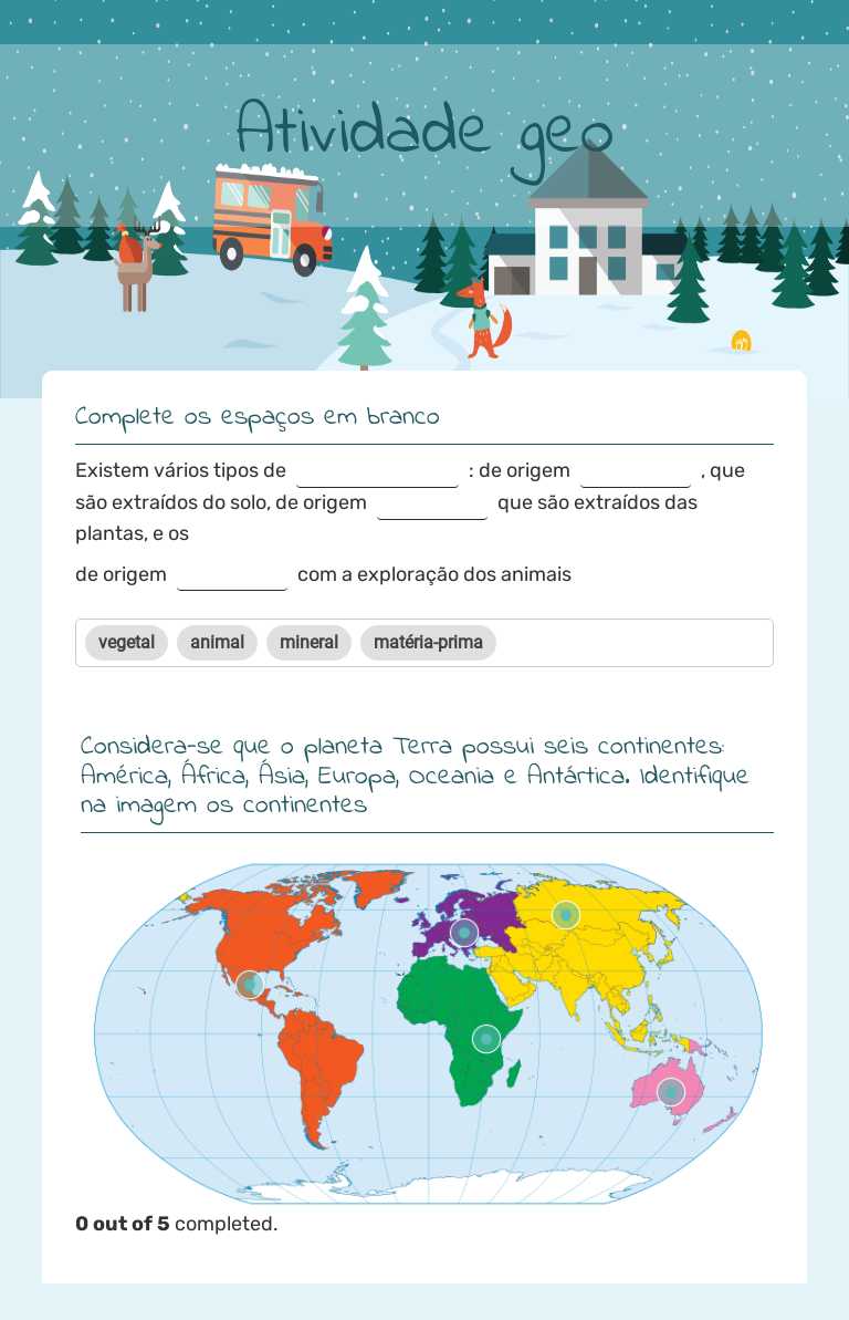 Atividade geo worksheet preview image