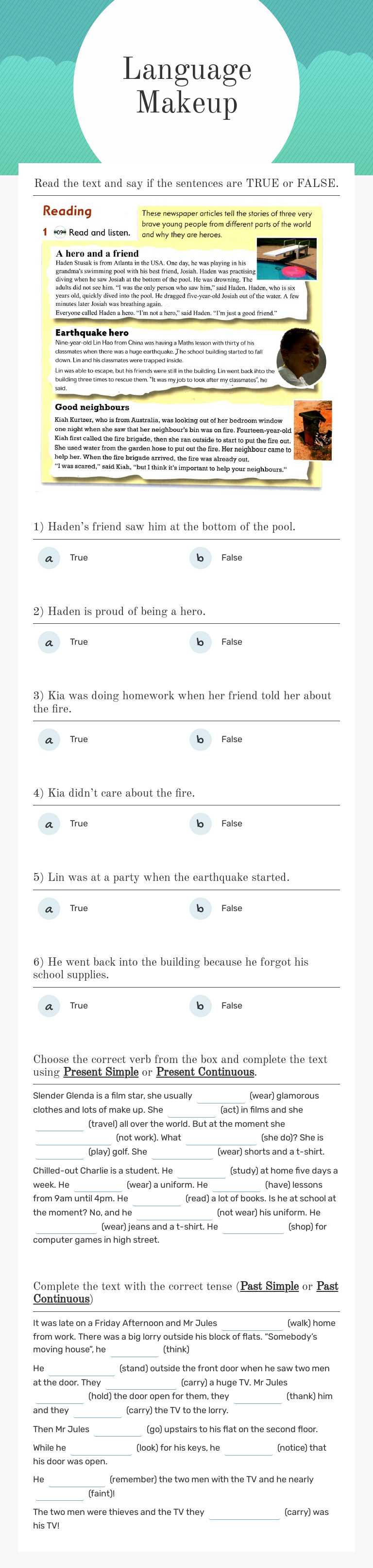 Language
Makeup worksheet preview image