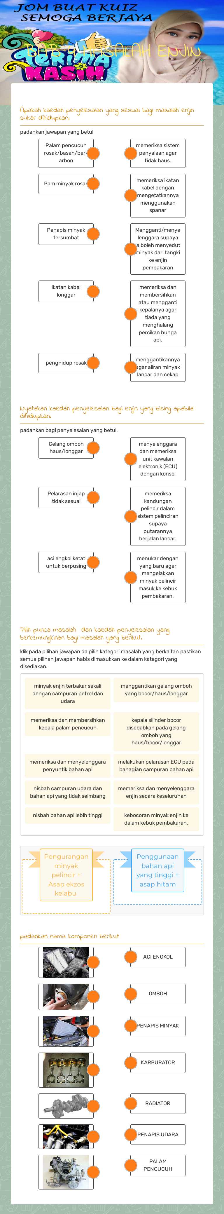 BAB 4 MASALAH ENJIN Other worksheet preview