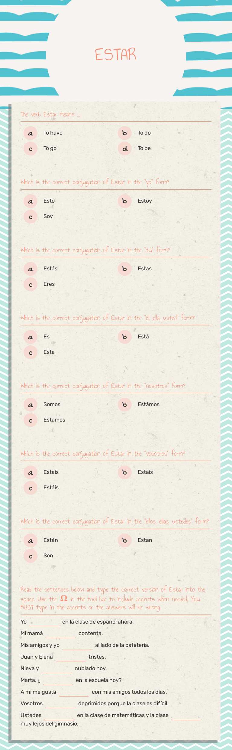 ESTAR worksheet preview image