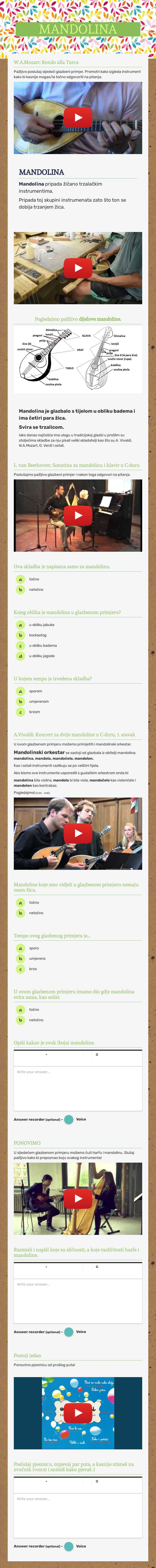 MANDOLINA worksheet preview image