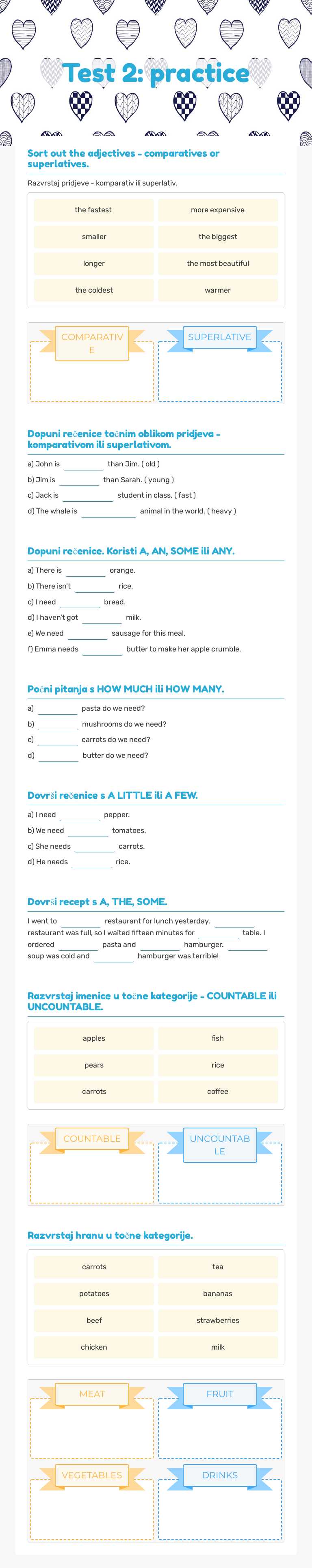 Test 2: practice worksheet preview image