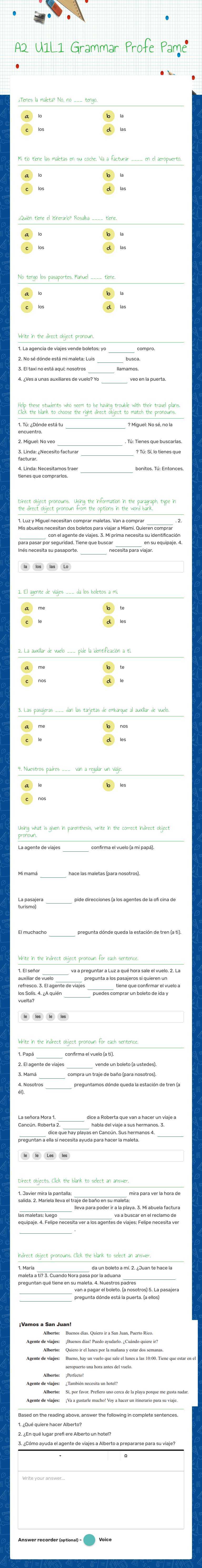 A2 U1L1 Grammar
Profe Pame worksheet preview image