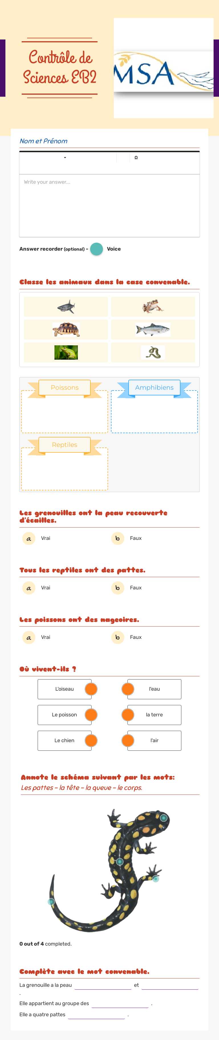 Contrôle de Sciences
EB2 worksheet preview image