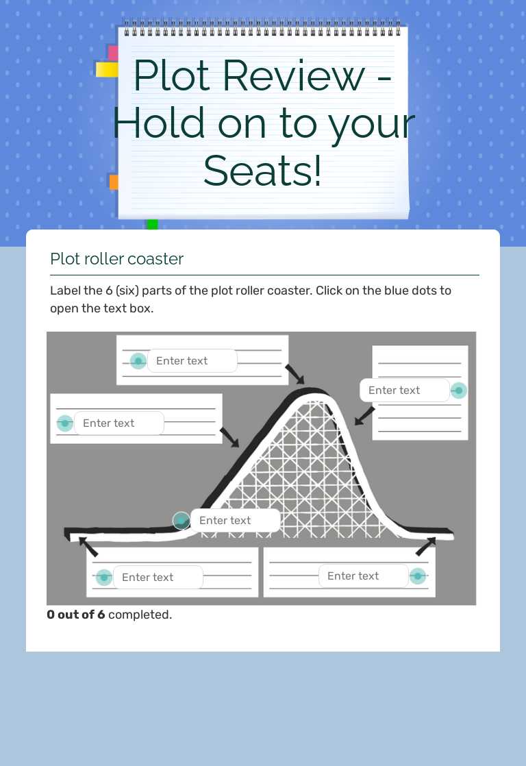 Plot Review - Hold on to your Seats! worksheet preview image
