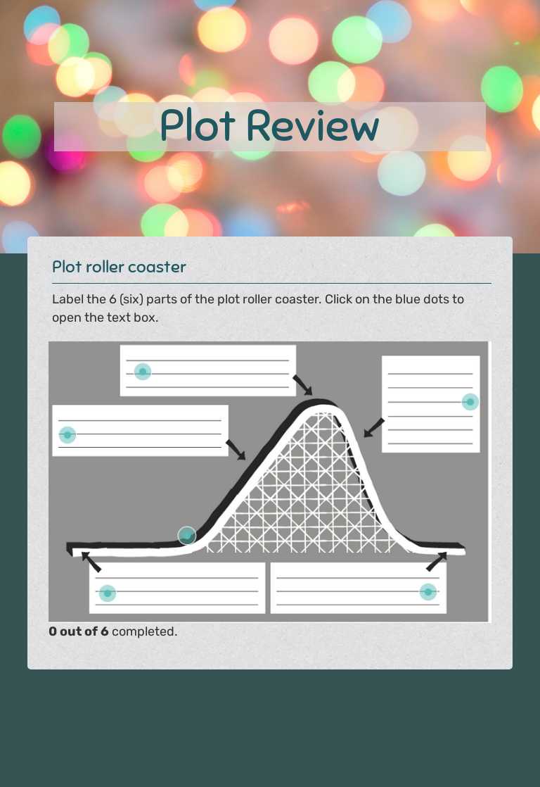 Plot Review worksheet preview image