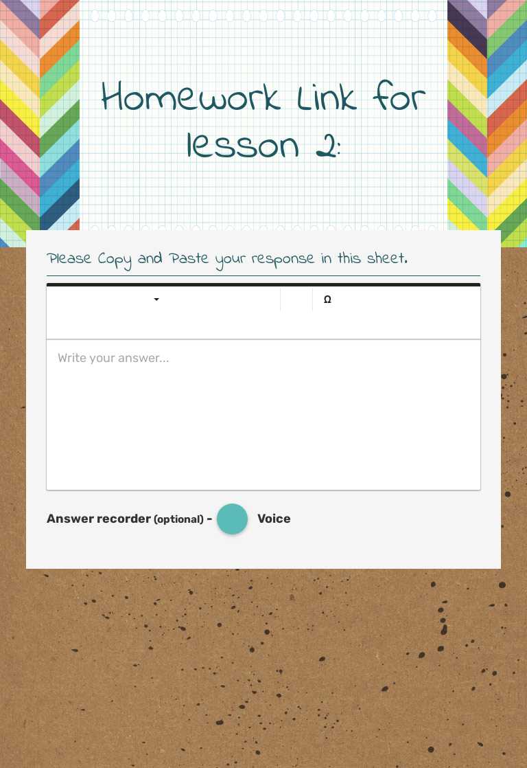 Homework Link for lesson 2: worksheet preview image