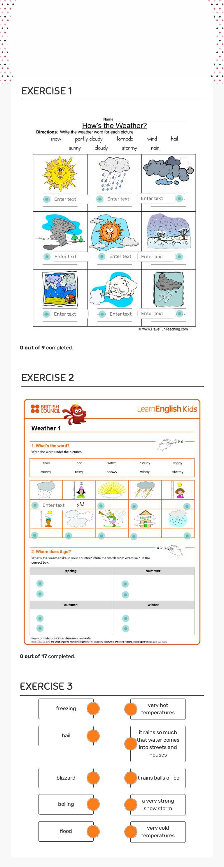 25/05/2020 HOMEWORK STARTERS 1 worksheet preview image