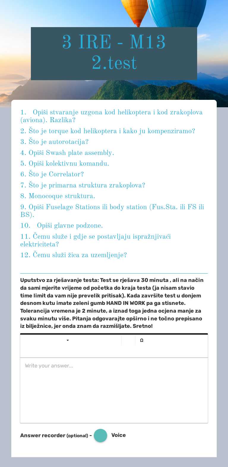 3 IRE - M13   2.test Grade 1 worksheet preview