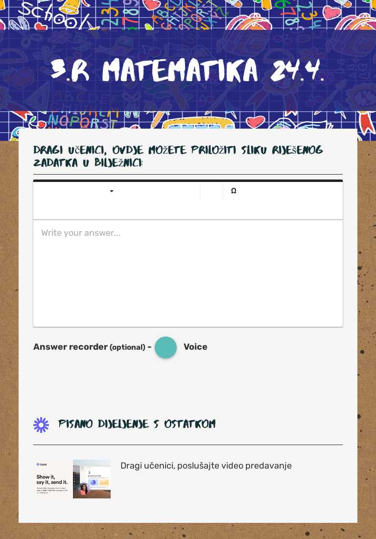 3.r Matematika 24.4. Grade 3 worksheet preview