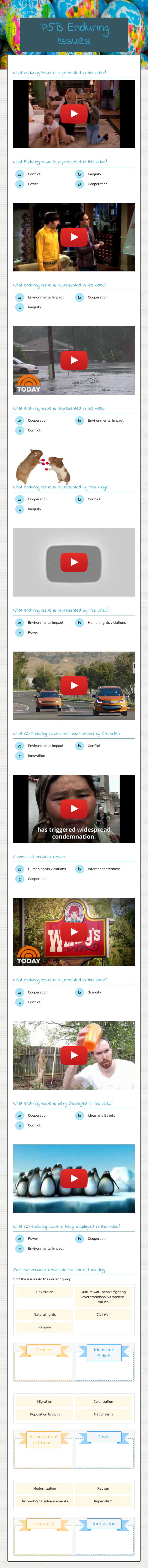 P5B         
    Enduring Issues worksheet preview image