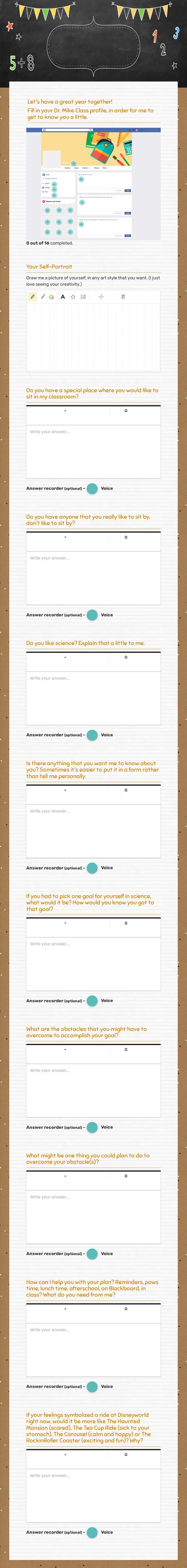 Back to school Grade 8 worksheet preview
