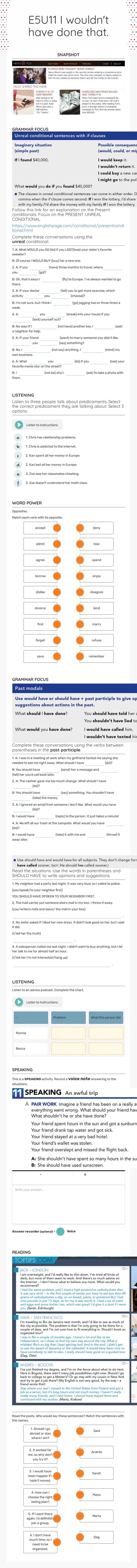 E5U11
I wouldn't have done that. worksheet preview image