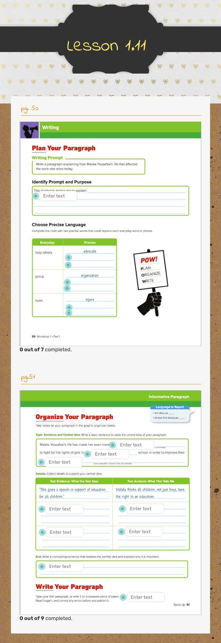 Lesson 1.11 worksheet preview image