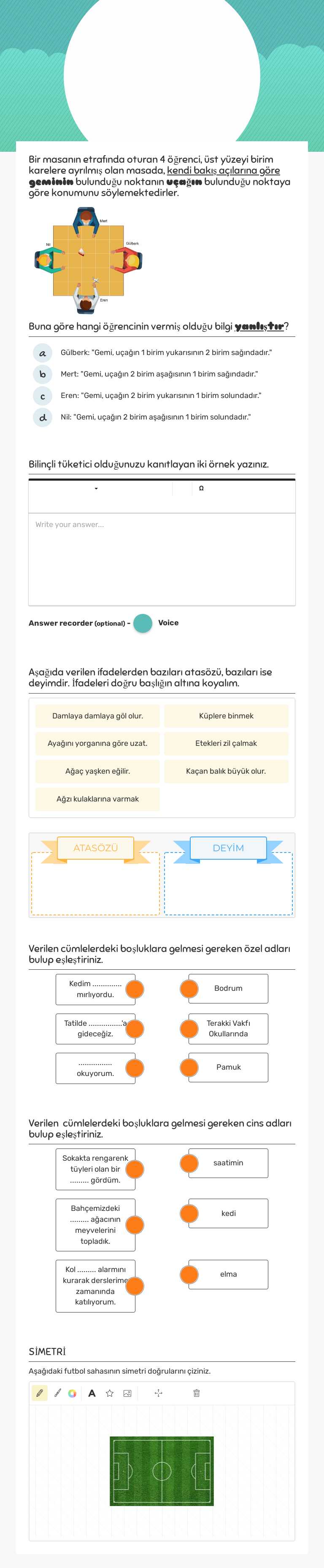 37. HAFTA worksheet preview image
