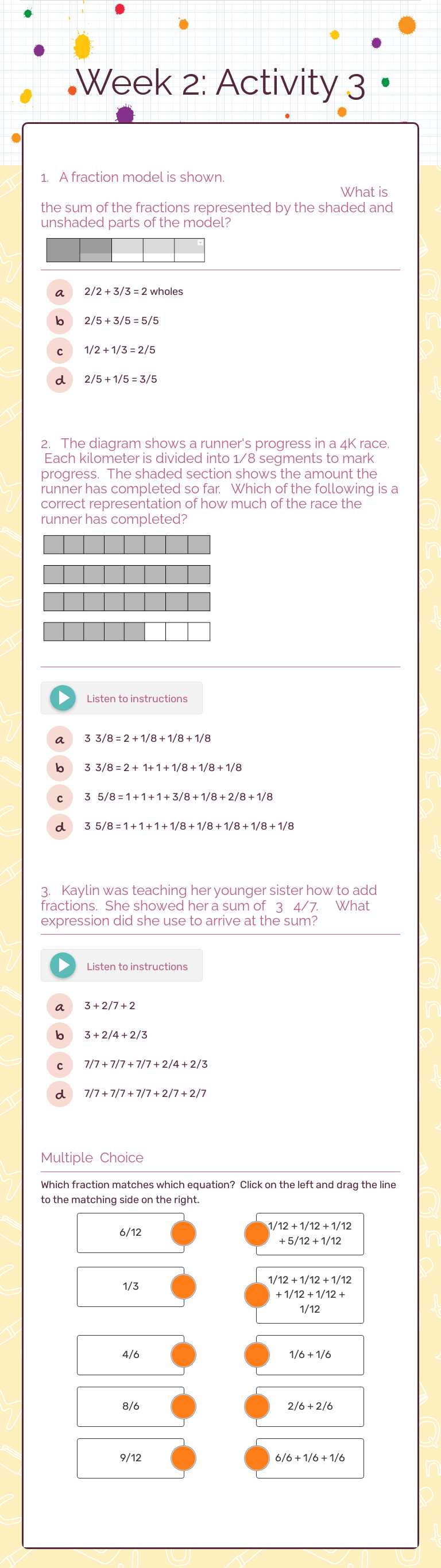 Week 2: Activity 3 worksheet preview image