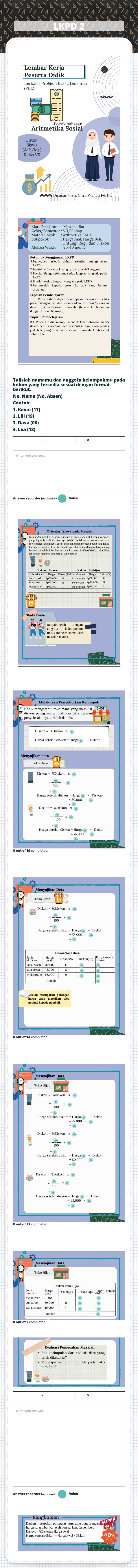 LKPD 2 worksheet preview image