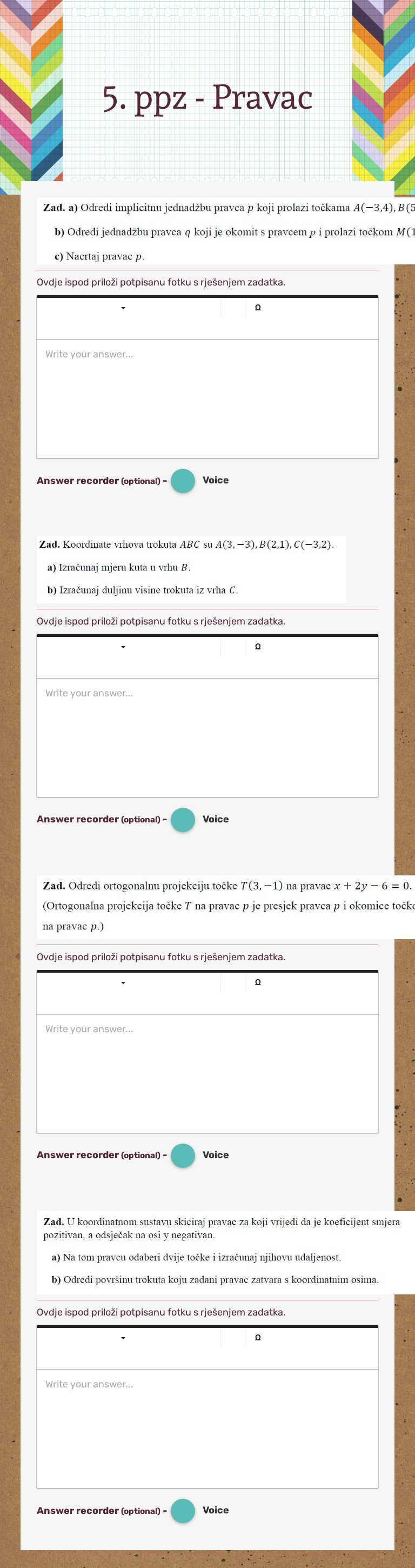 5. ppz - Pravac worksheet preview image