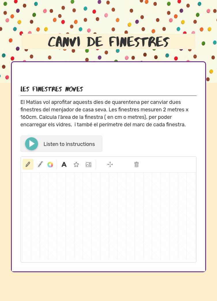 Canvi de finestres worksheet preview image