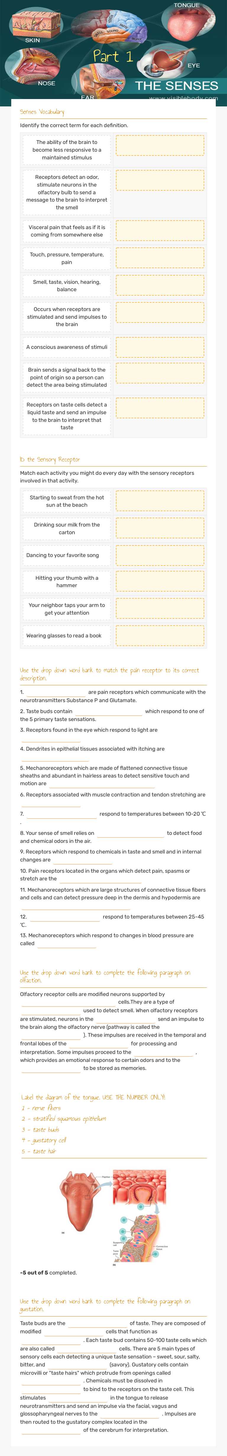 Part 1 worksheet preview image