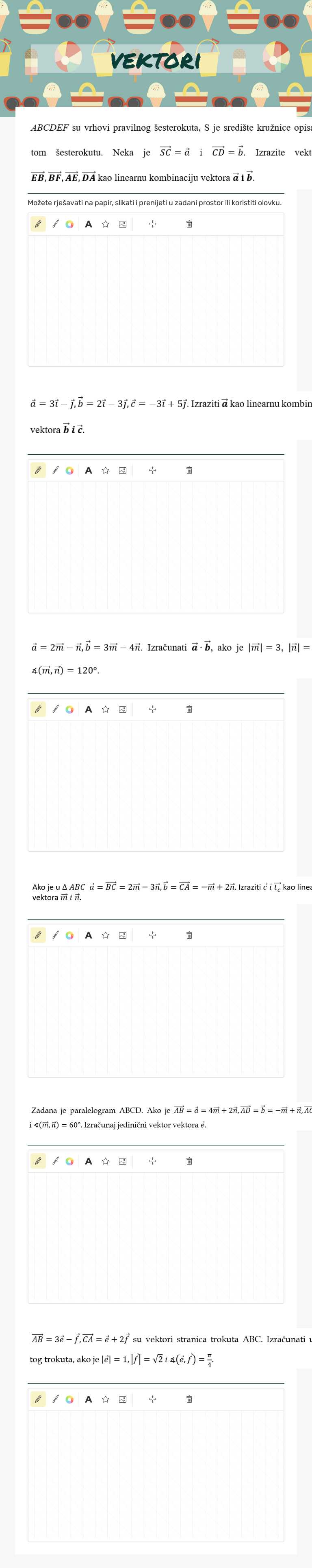 vektori worksheet preview image