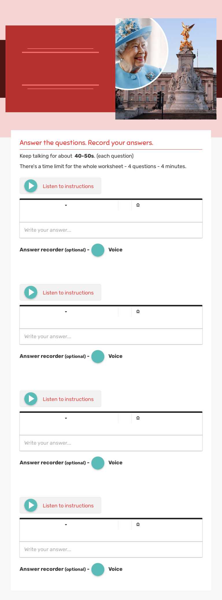 Buckingham Palace (MS-I, p. 115) worksheet preview image