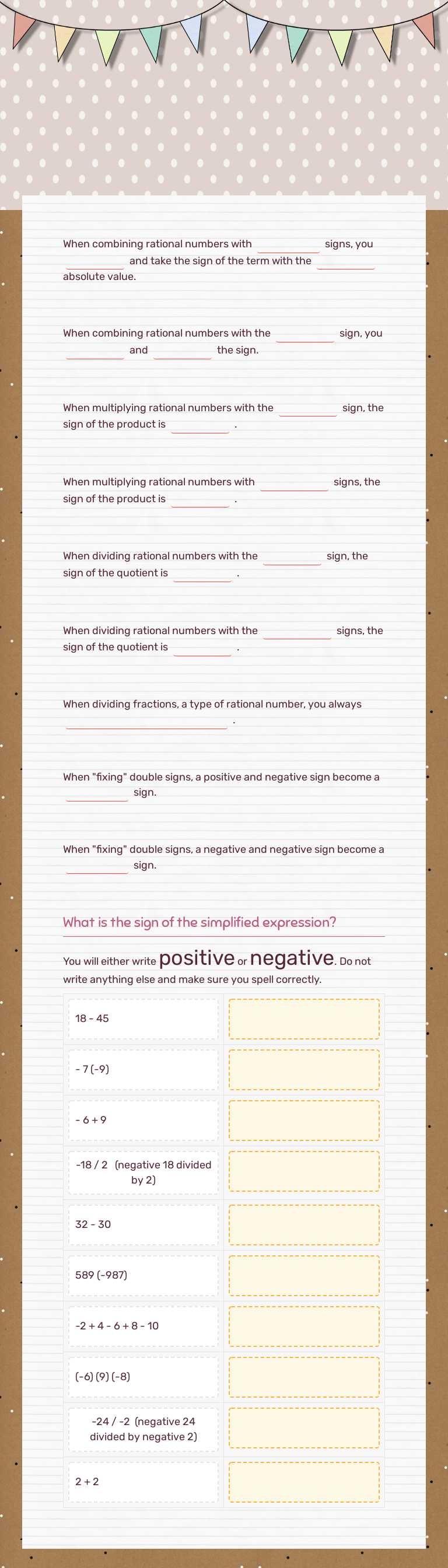 Your Much Anticipated SLA (Spontaneous Learning Assessment) worksheet preview image