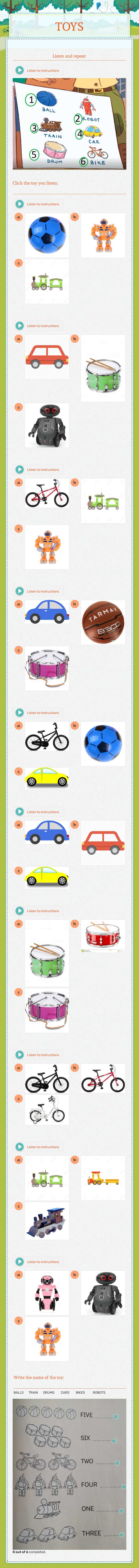 TOYS worksheet preview image