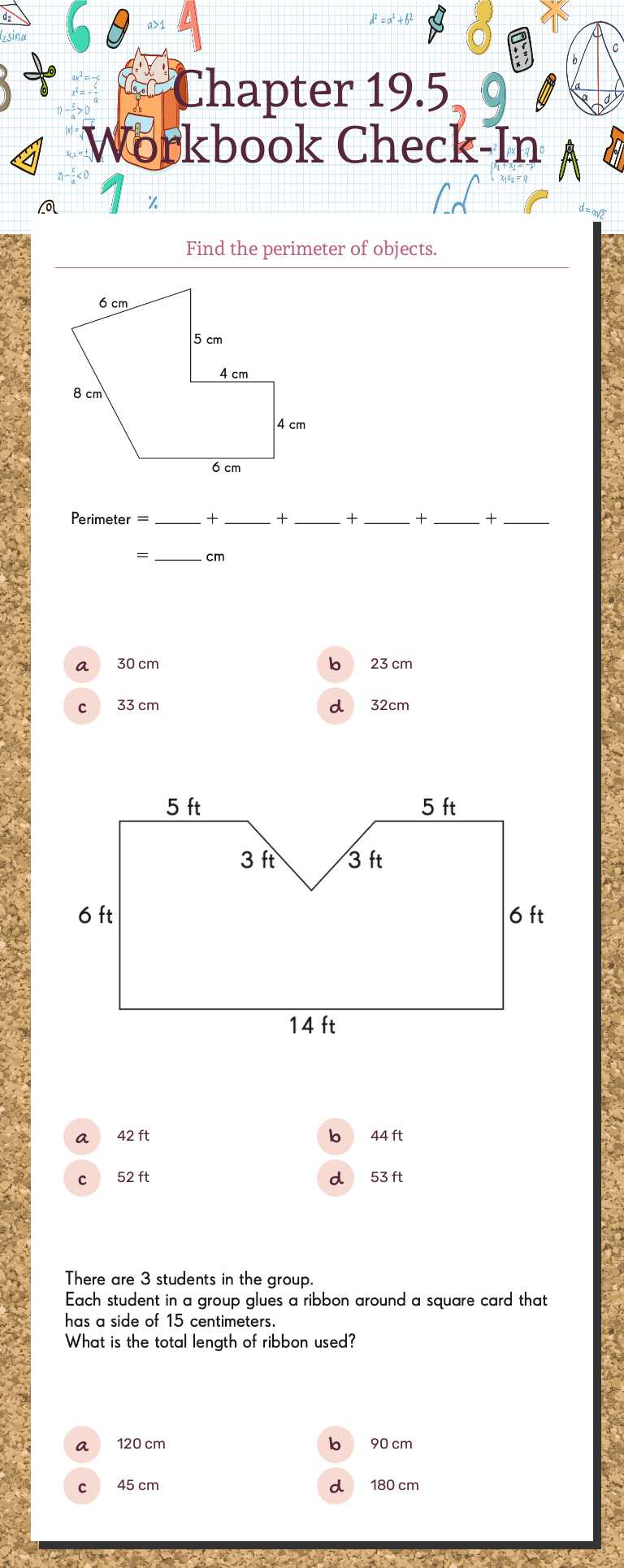 Chapter 19.5 Workbook Check-In worksheet preview image