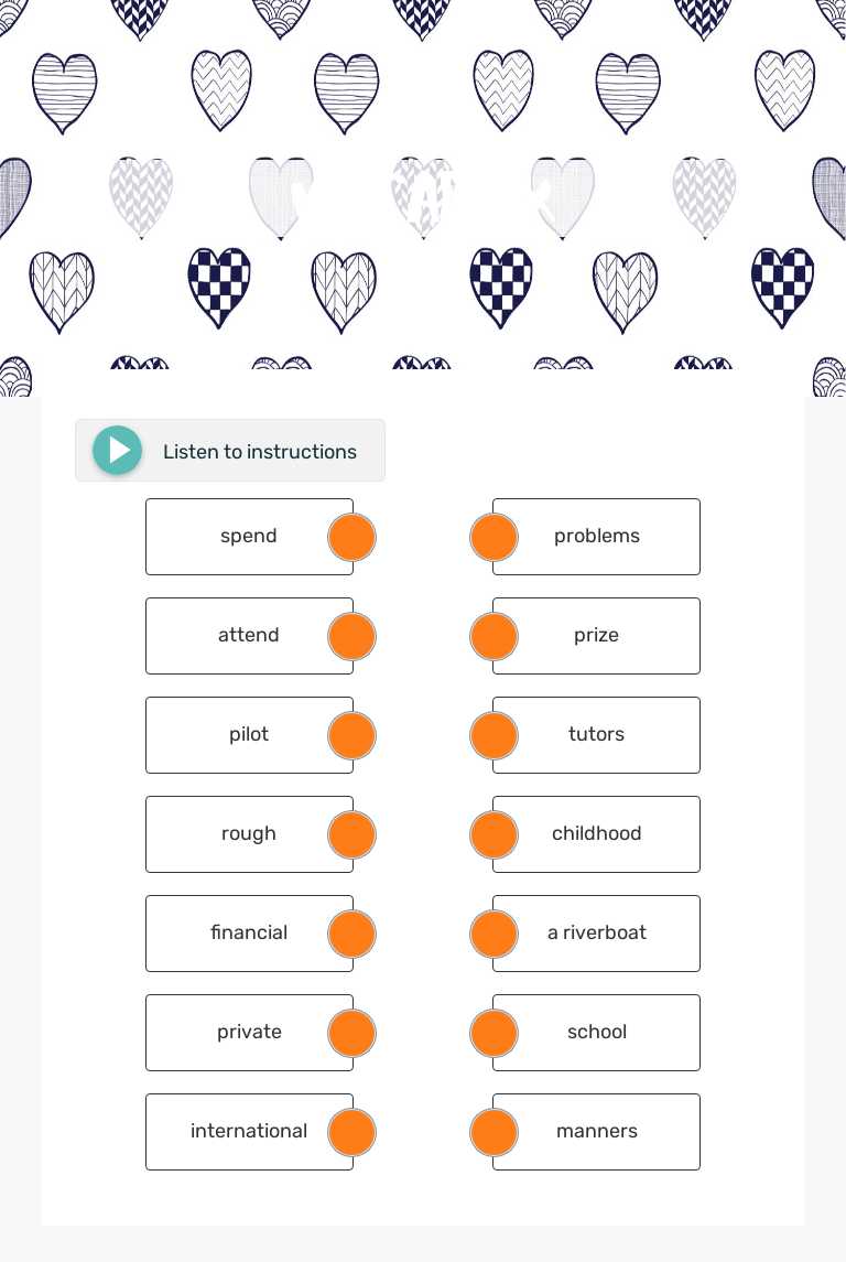 vocabox Grade 7 worksheet preview