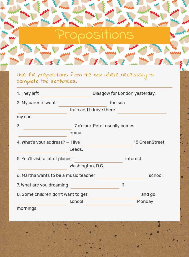 Propositions worksheet preview image