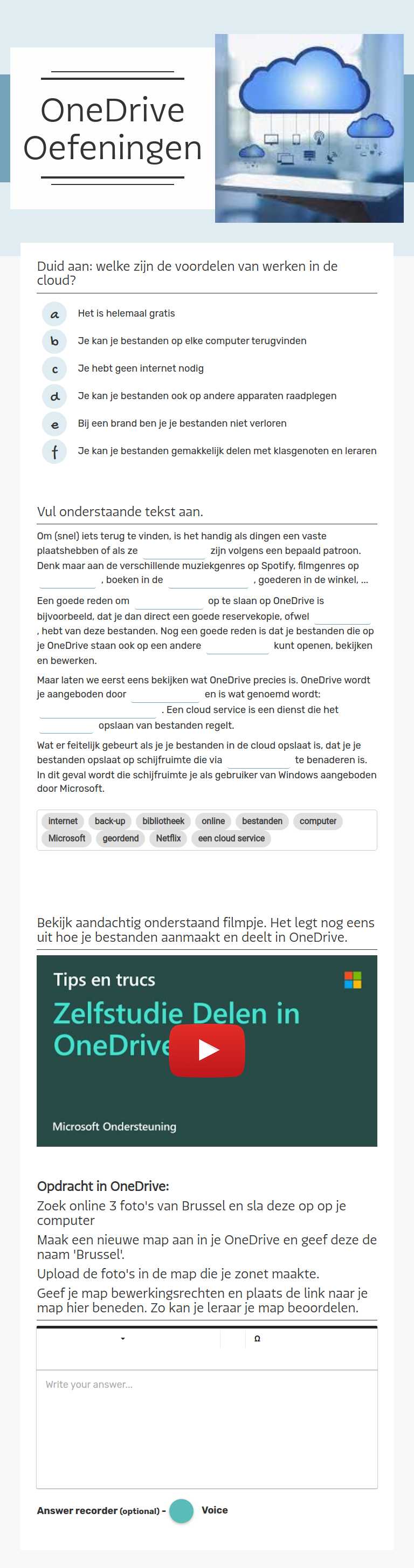 OneDrive
Oefeningen worksheet preview image