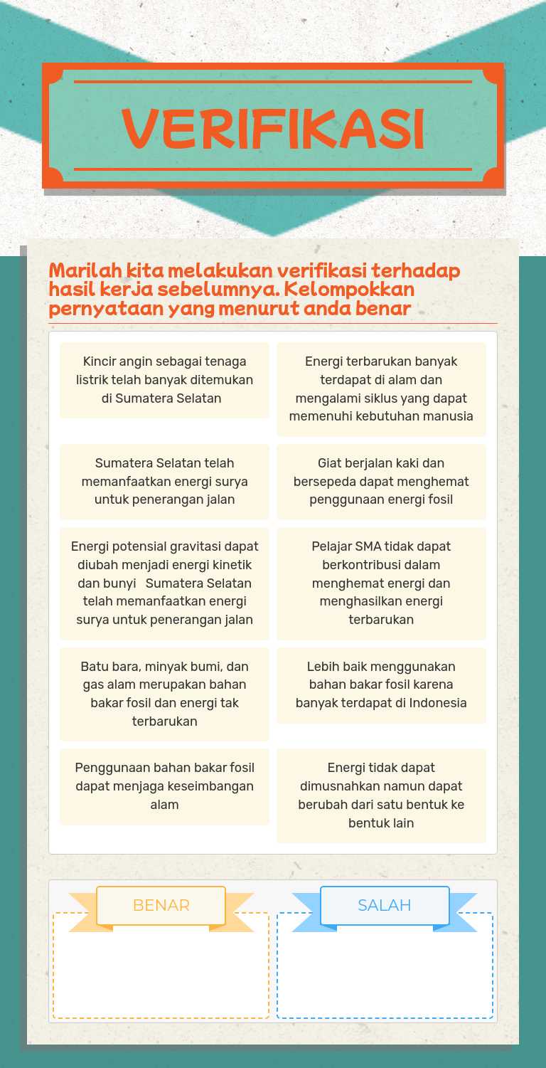 VERIFIKASI worksheet preview image