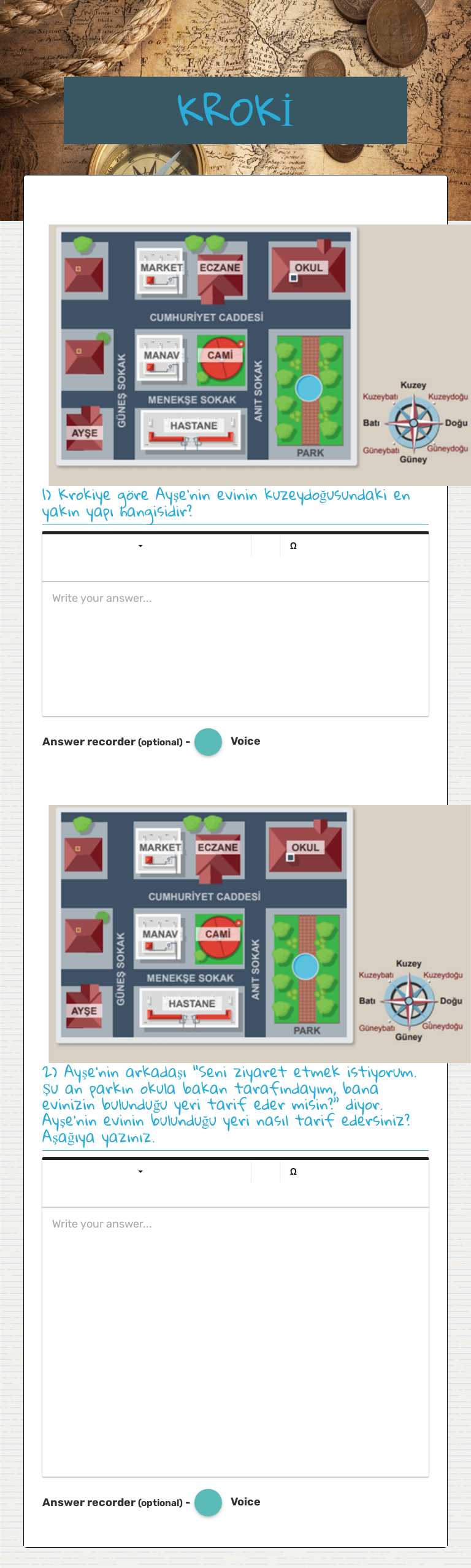KROKİ worksheet preview image