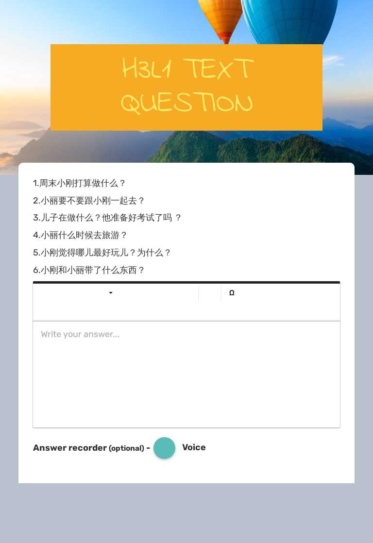 H3L1 TEXT QUESTION worksheet preview image