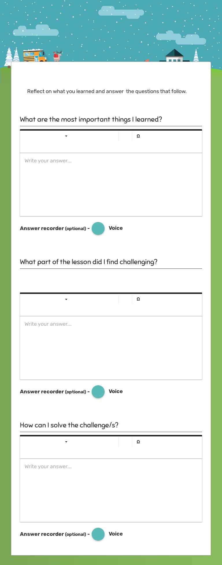 XAVIER - Q2. REFLECTION worksheet preview image