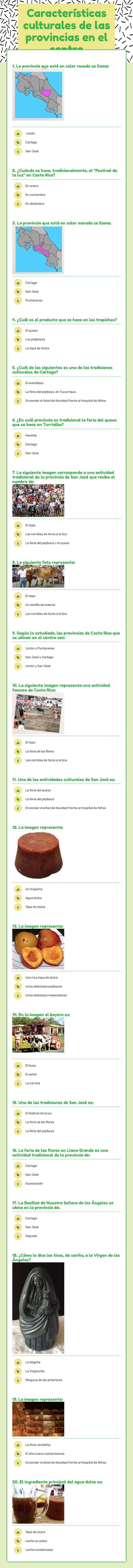 Fede Características culturales de las provincias en el centro worksheet preview image